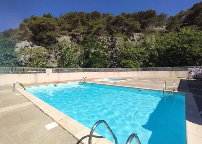 公寓 Climatise 2p Avec Piscine Et Parking A 500m De La - Narbonne-plage - Fr-1-409-211
